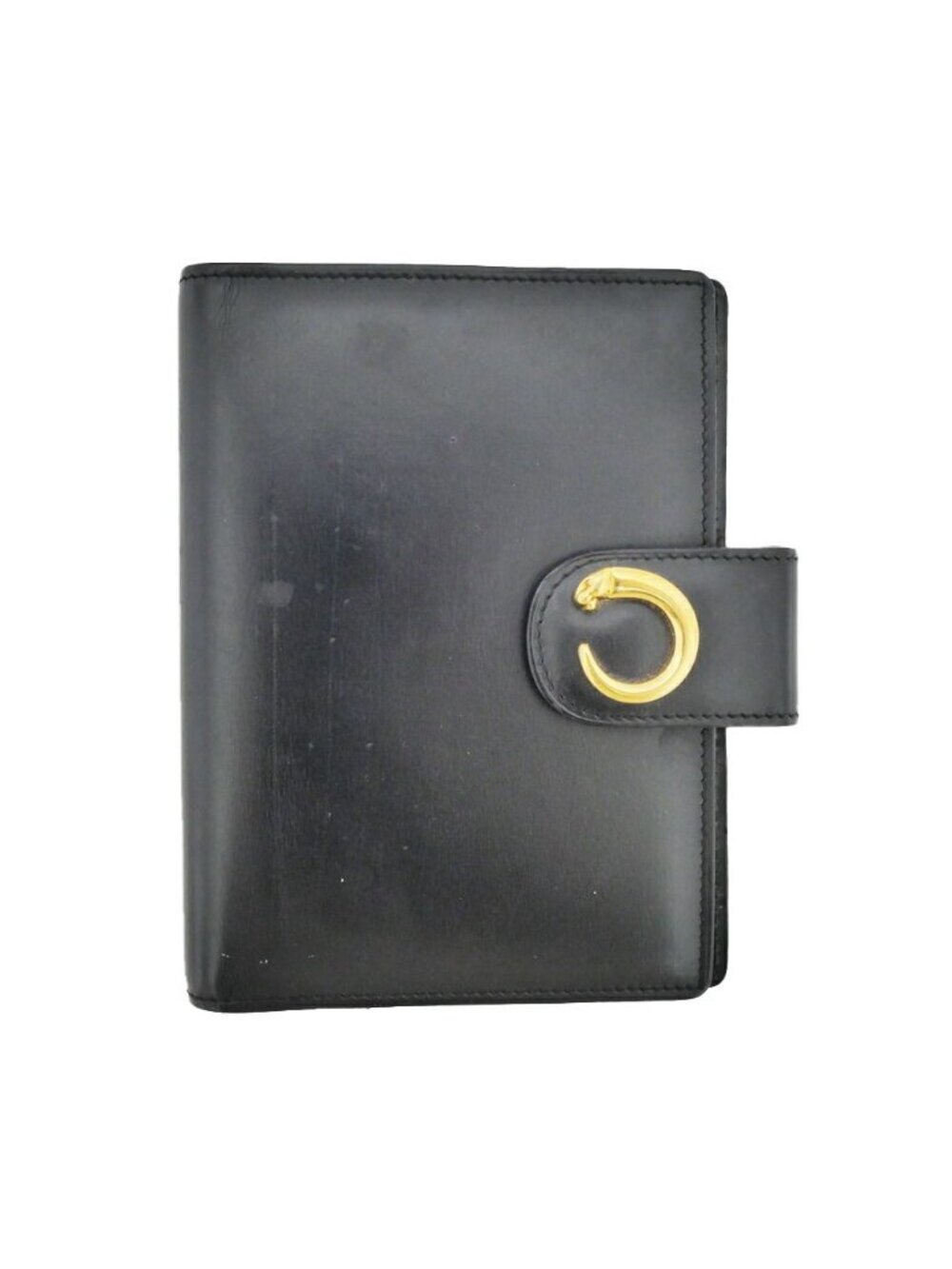 Cartier Panthere Notebook Small Black Gold Agenda